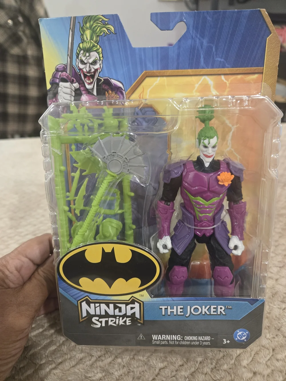DC Batman Ninja Strike The Joker Action Figure w/ Weapons NIP